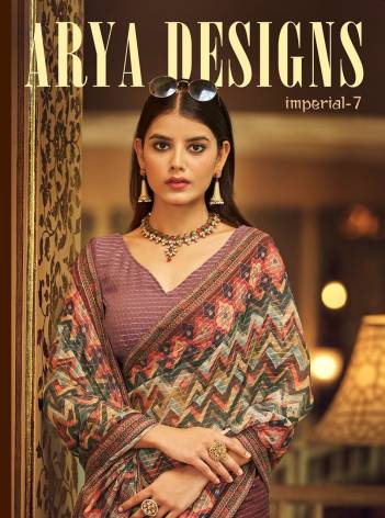 Imperial Vol 7 By Arya Designer Partywear Saree Collection